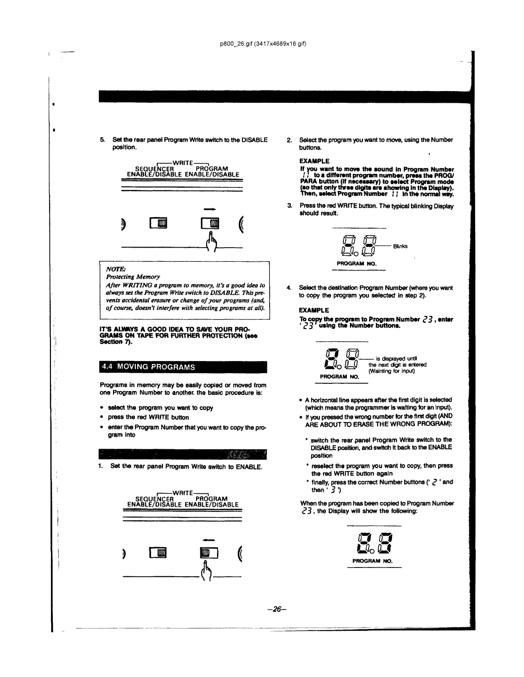 Korg POLY-800 manual 