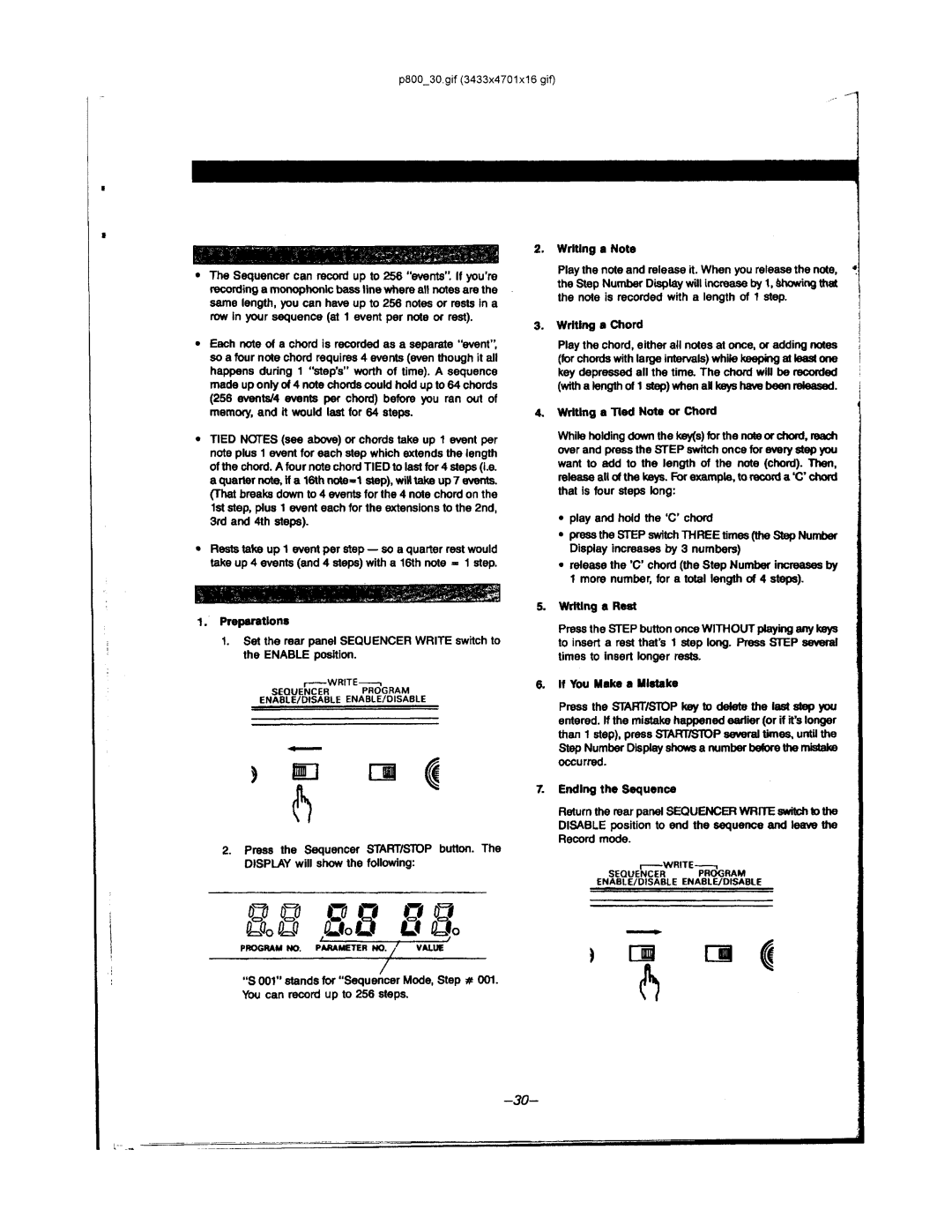 Korg POLY-800 manual 