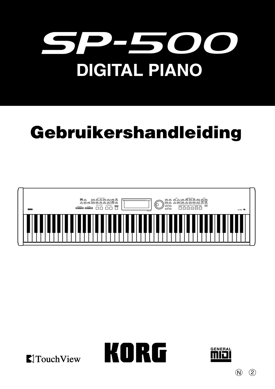 Korg Sp-500 manual 