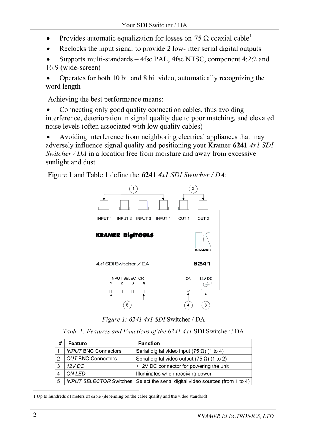 Kramer Electronics 6241 manual Zlghvfuhhq, Zrugohqjwk $FKLHYLQJWKHEHVWSHUIRUPDQFHPHDQV, Vxqoljkwdqggxvw 