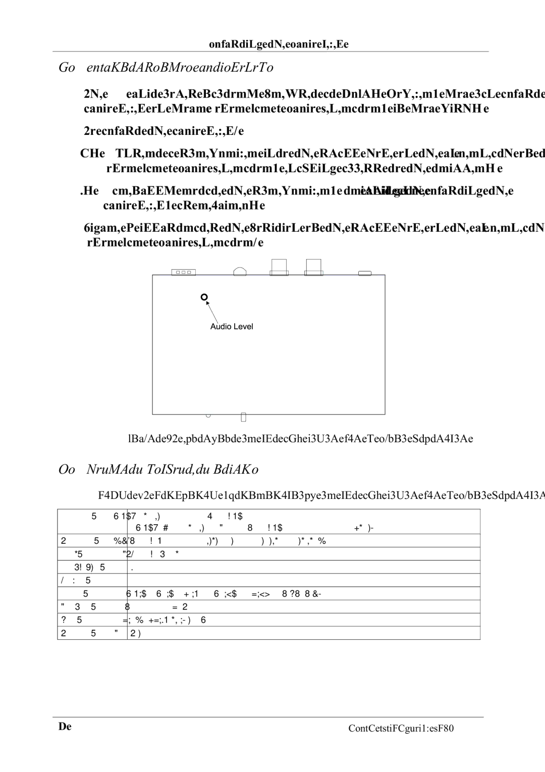 Kramer Electronics 810 manual $Gmxvwlqjwkh$Xglr/Hyho, 7HFKQLFDO6SHFLILFDWLRQV, 7RDGMXVWWKHDXGLROHYHO 