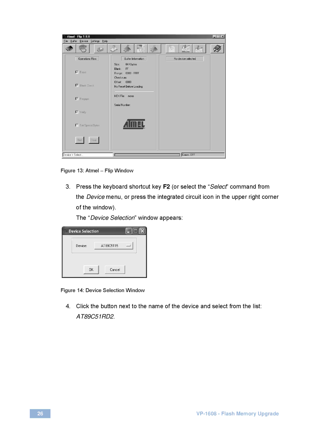 Kramer Electronics VP-1608 user manual AT89C51RD2 