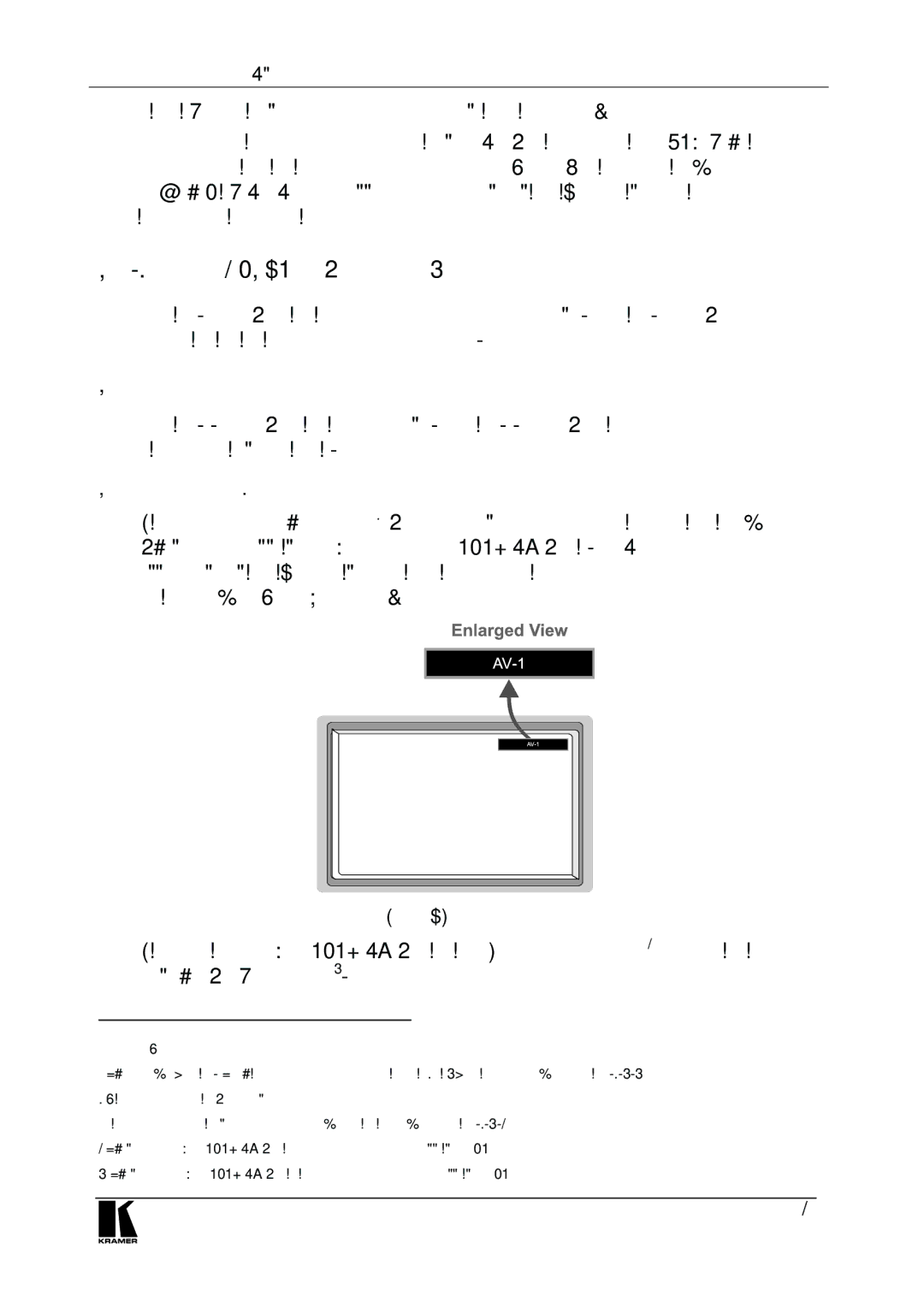 Kramer Electronics VP-724DS manual 2SHUDWLQJWKH9366HDPOHVV6ZLWFKHU6FDOHU, Wrvhohfwwkhrxwsxwuhvroxwlrq, 6ZLWFKLQJDQ,QSXW 