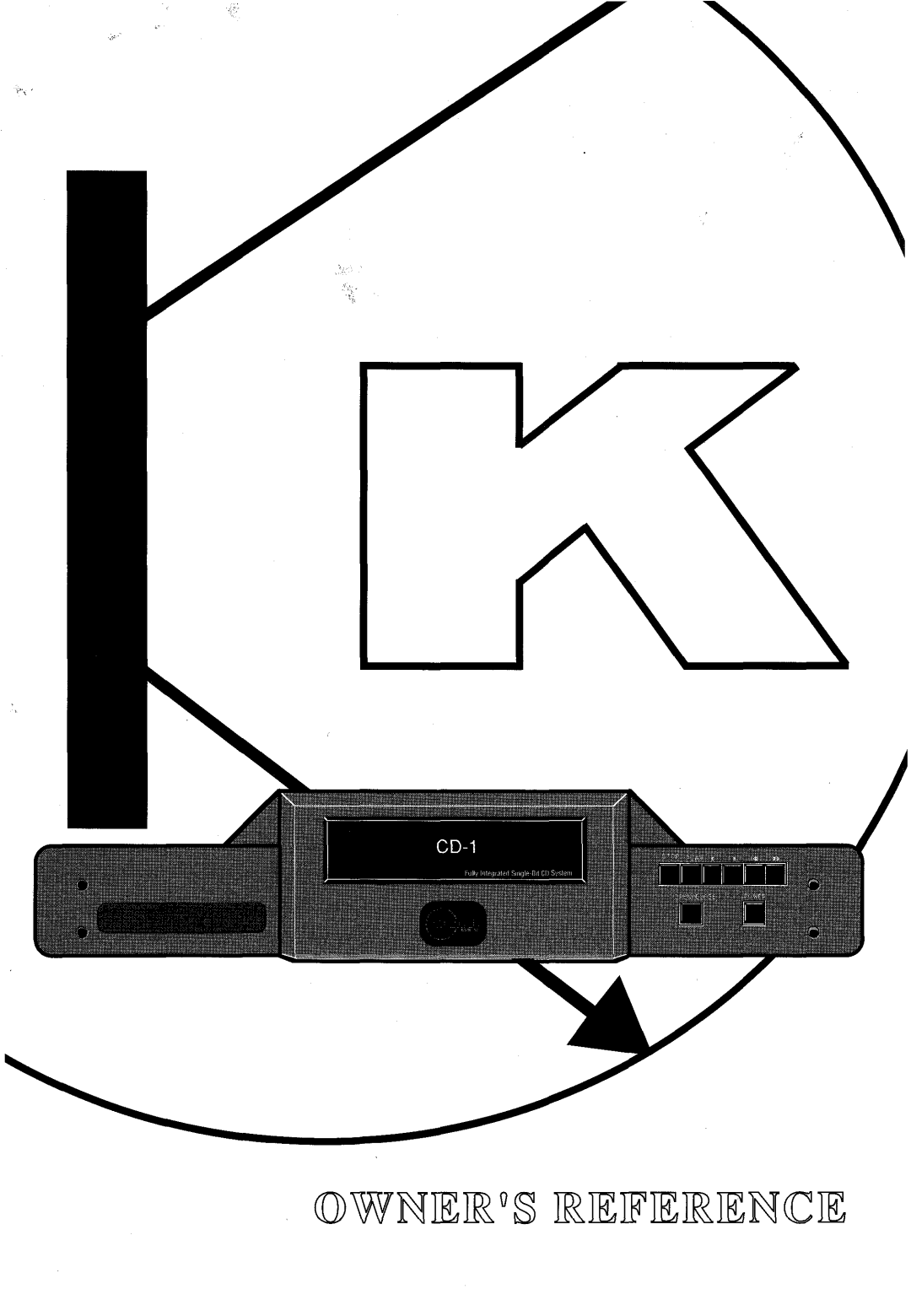Krell Industries CD-1 manual 