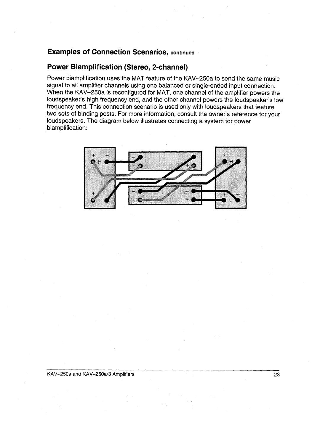 Krell Industries KAV-250a/3 manual KAV-250aand KAV-250aJ3Amplifiers 