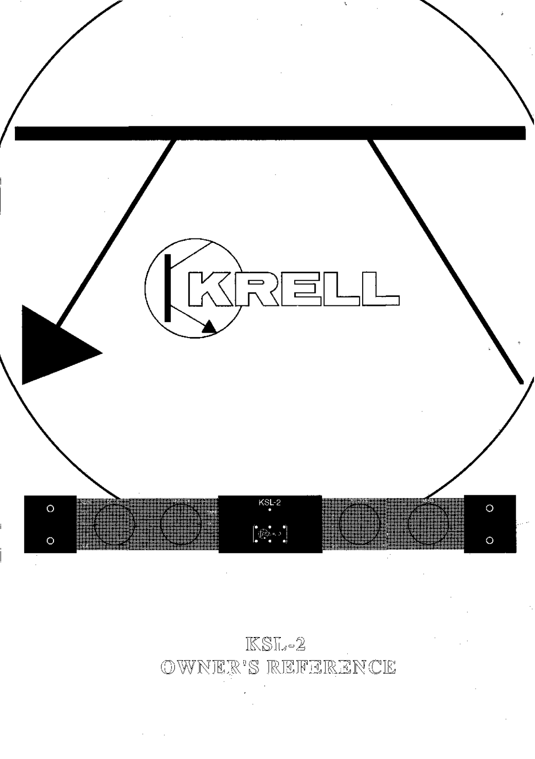 Krell Industries kSL-2 manual 