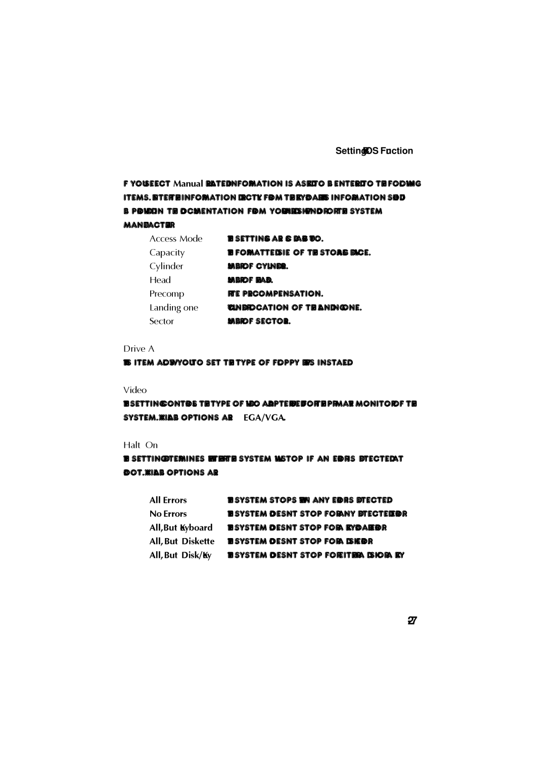 Krell Industries MS 6760 manual Video, Halt On 