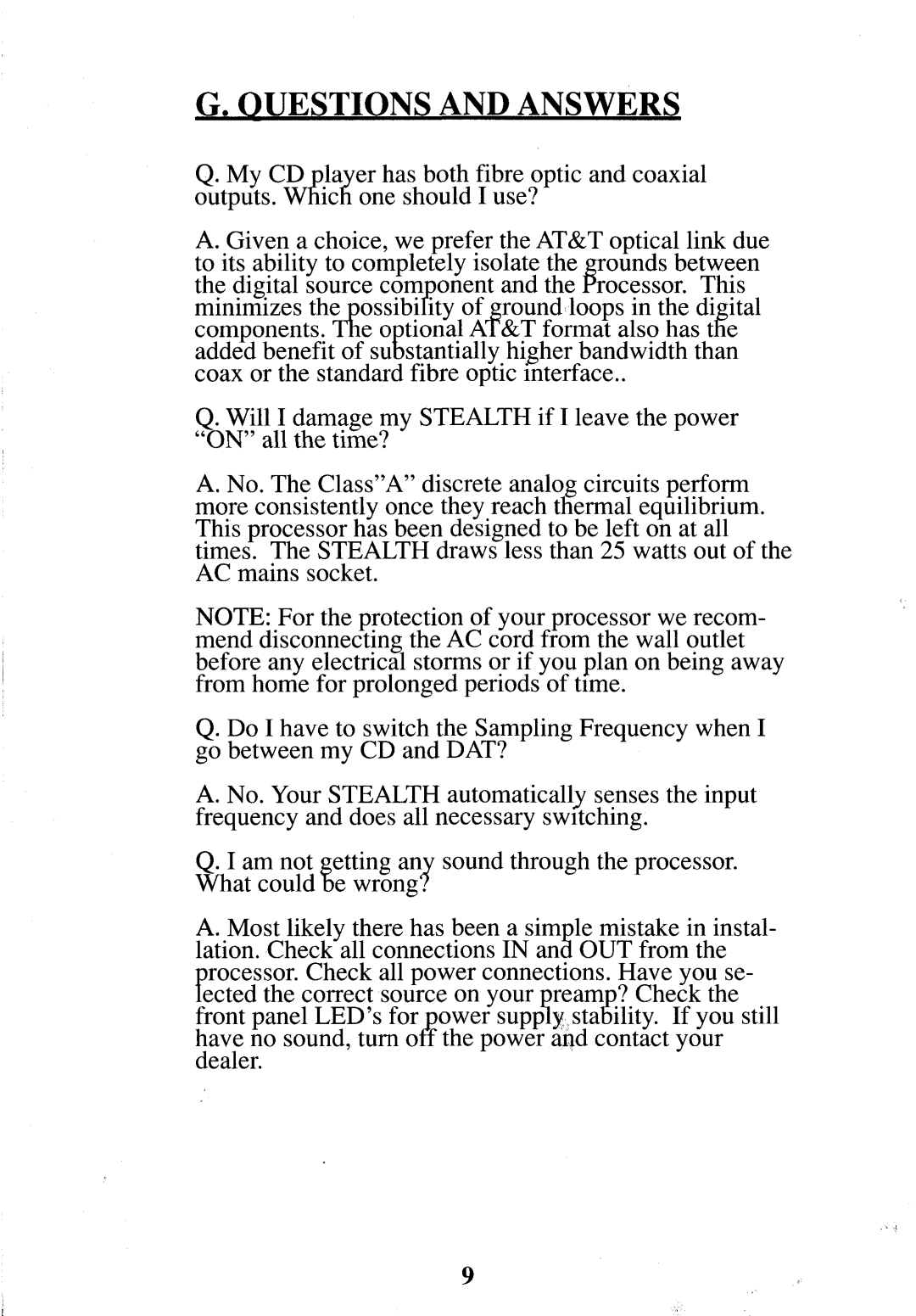 Krell Industries Stereo Preamplifie manual Questions and Answers 