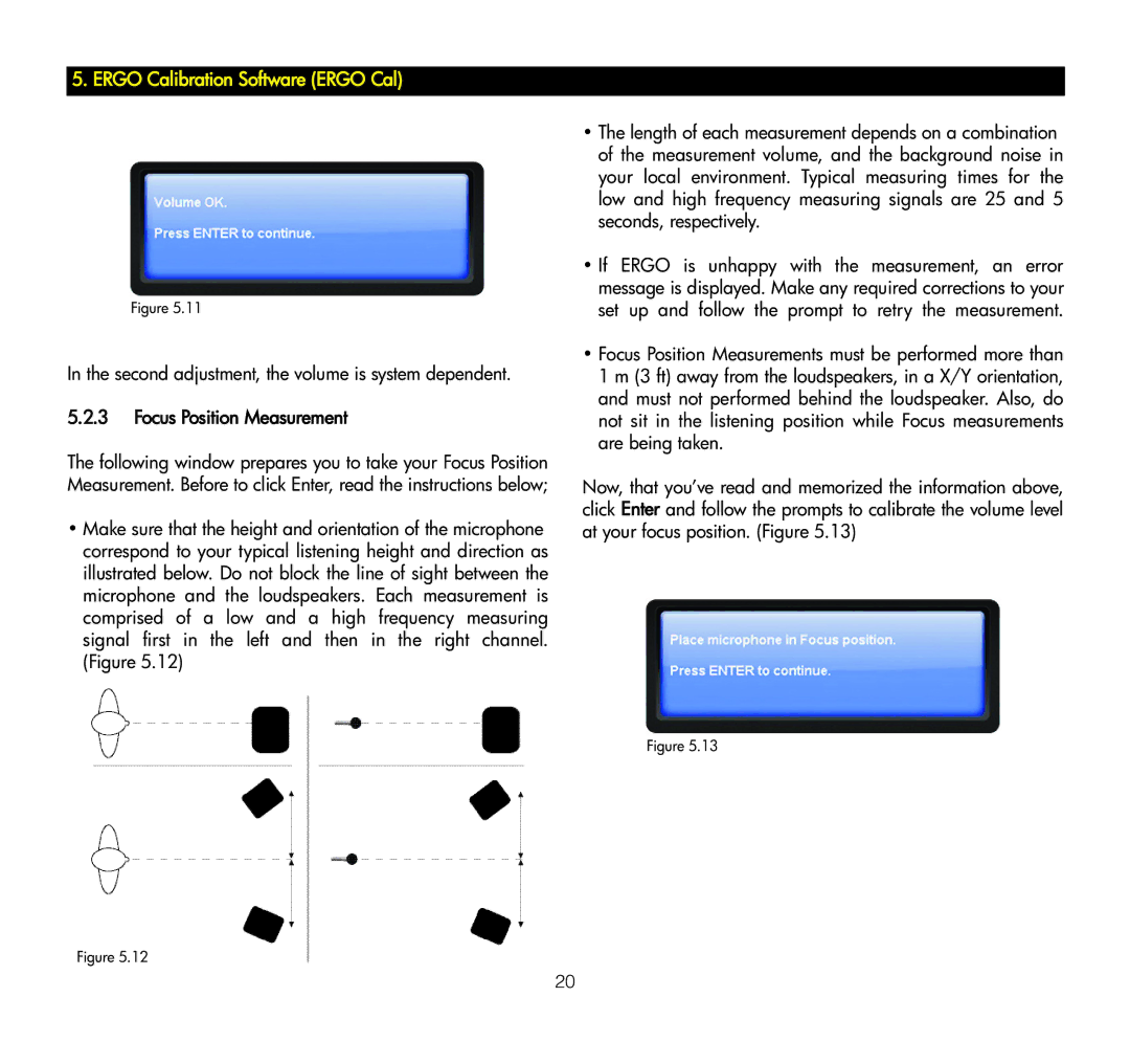 KRK ERGO manual Ergo Calibration Software Ergo Cal 