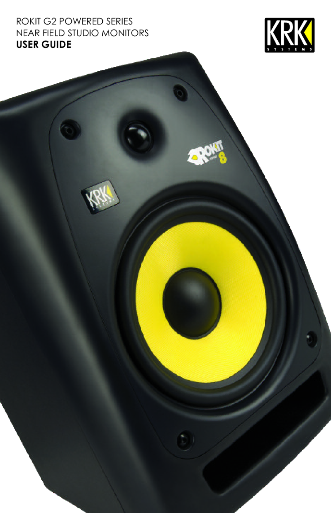 KRK G2 manual User Guide 