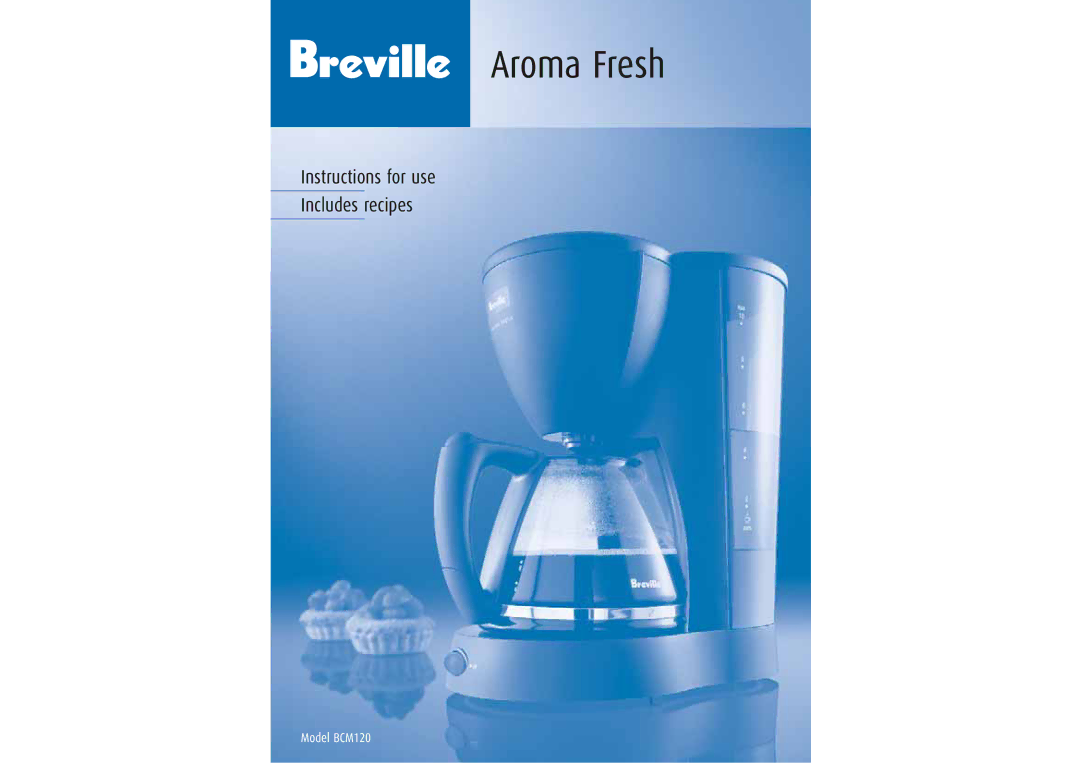 Krups BCM120 manual Aroma Fresh 