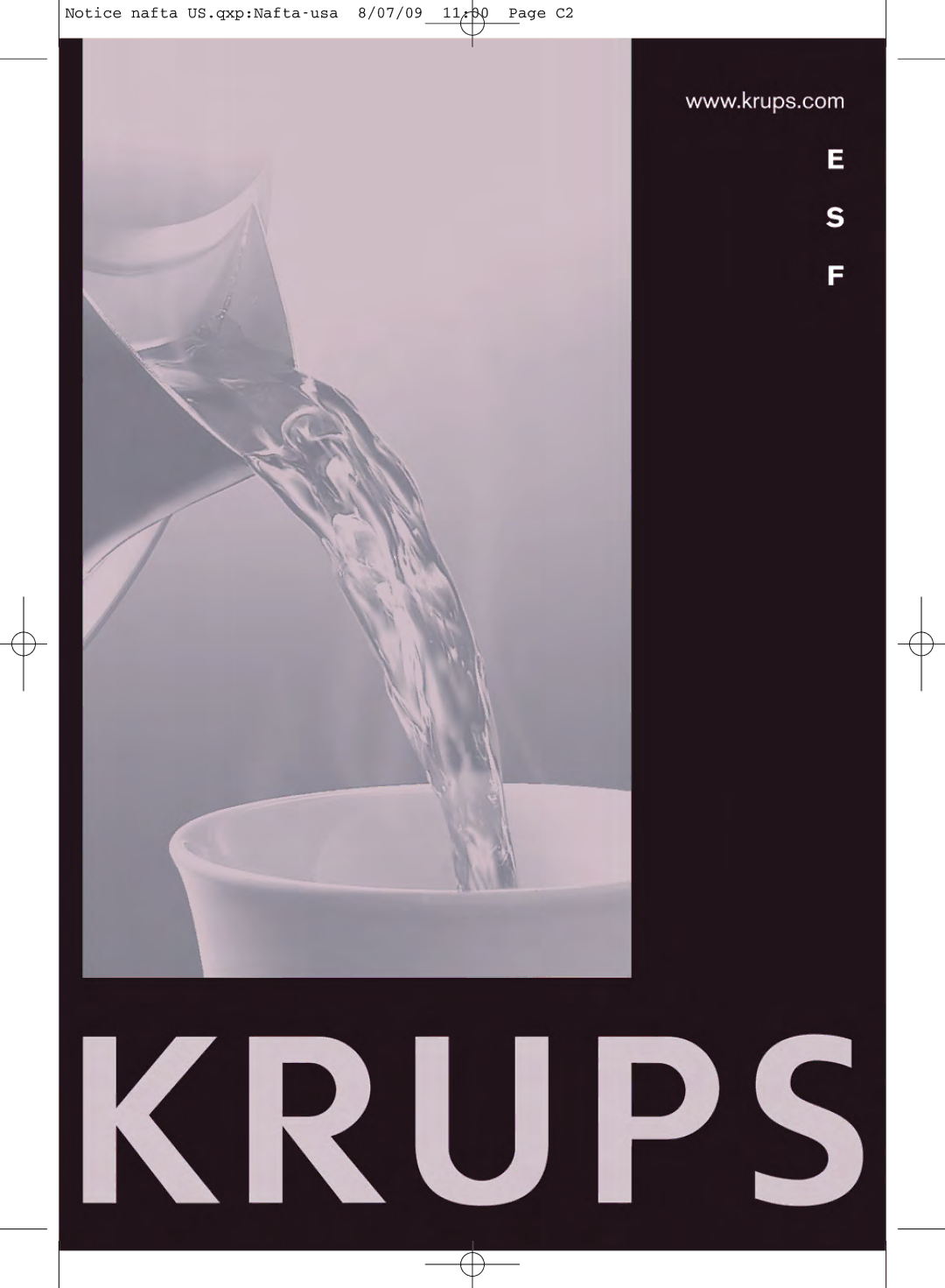 Krups BW3990 manual 