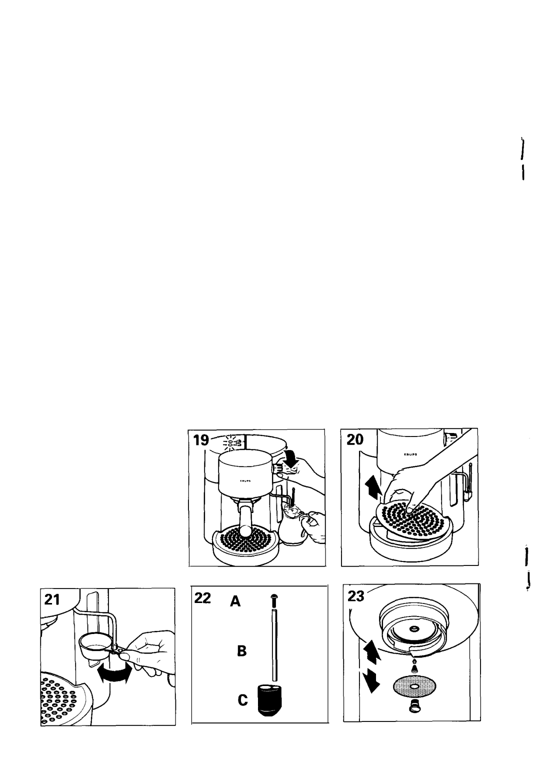 Krups Espresso Vivo warranty 22 a f 