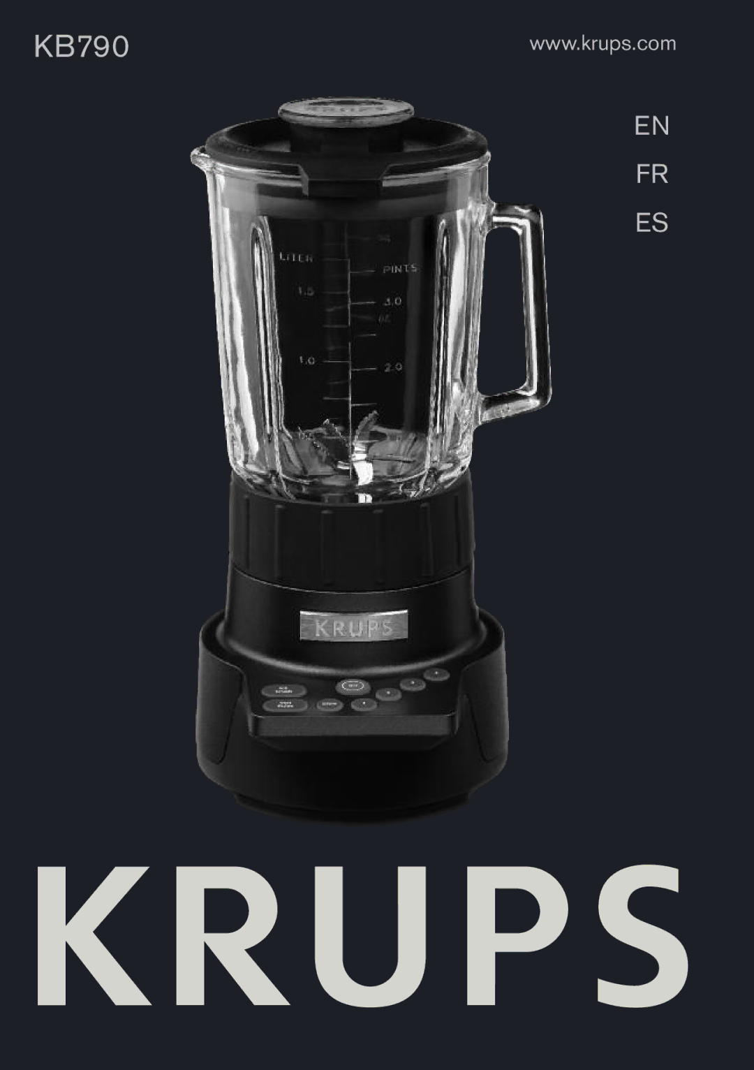 Krups KB790 manual 