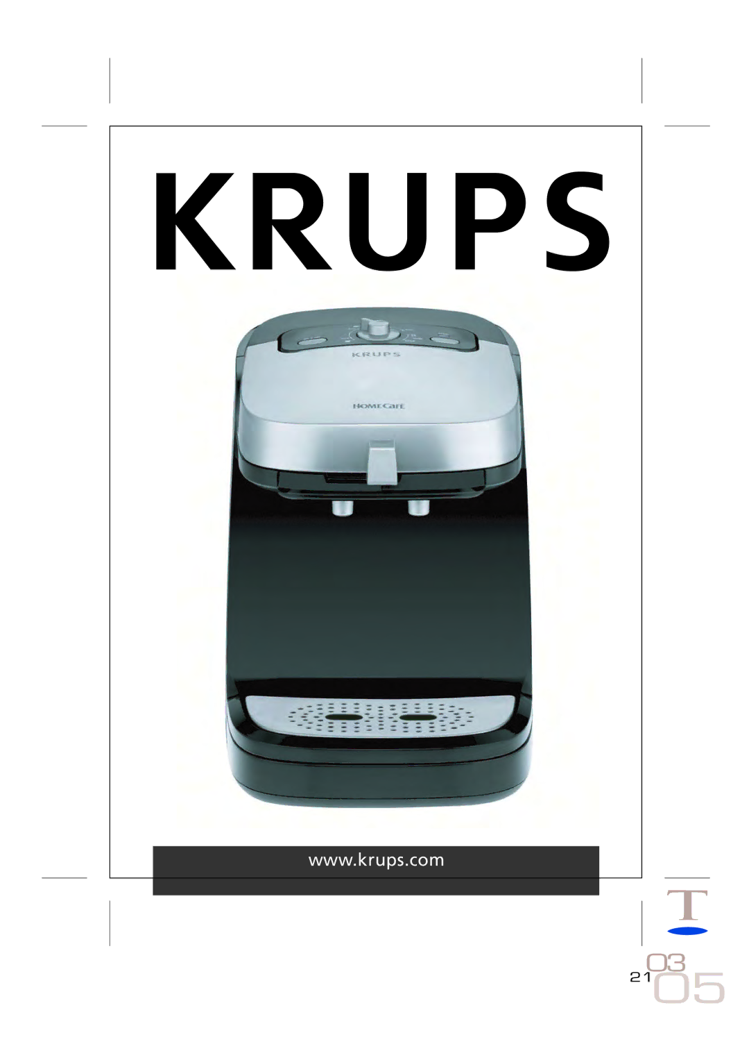 Krups KP1000 manual 2105 