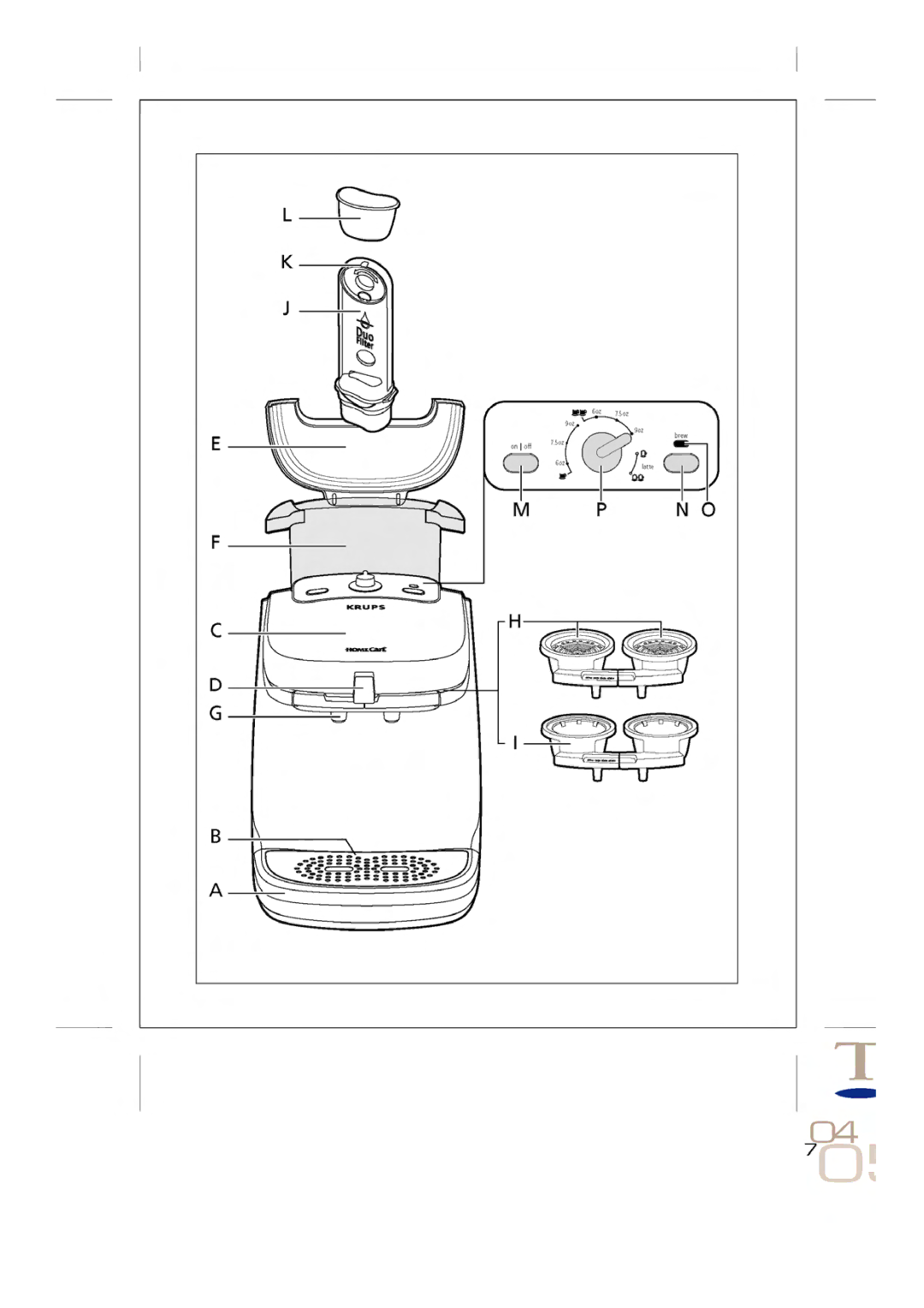 Krups KP1000 manual 