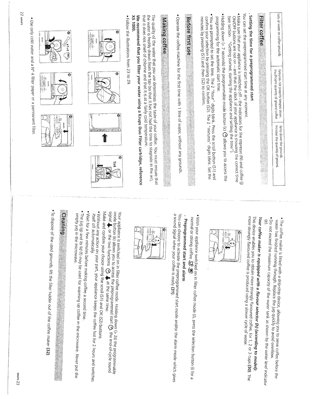 Krups XP2070 manual 
