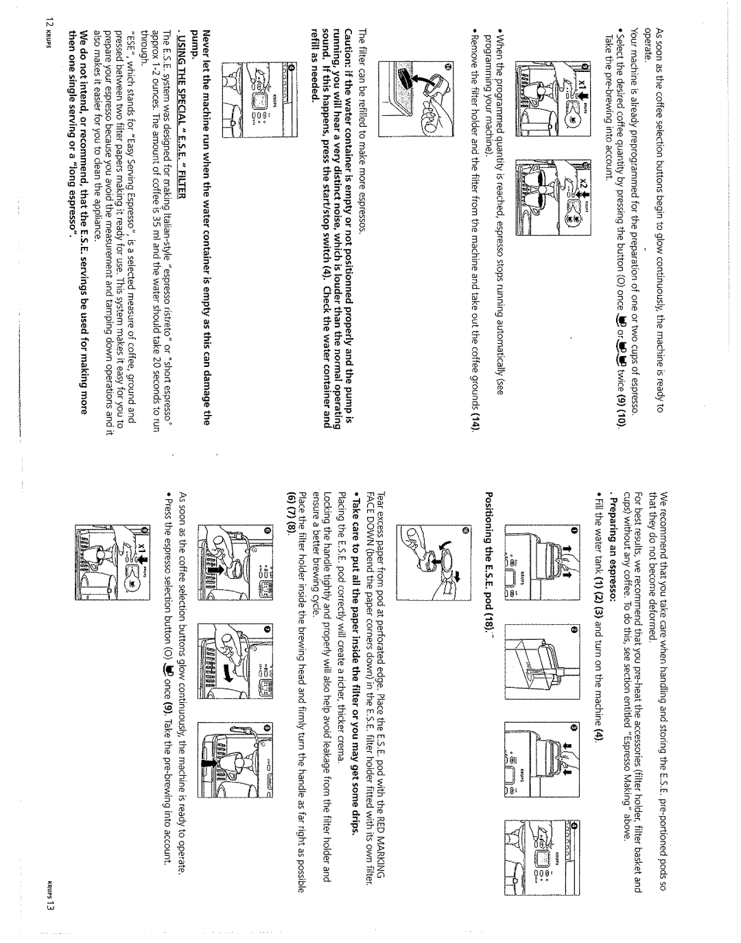 Krups XP2070 manual 