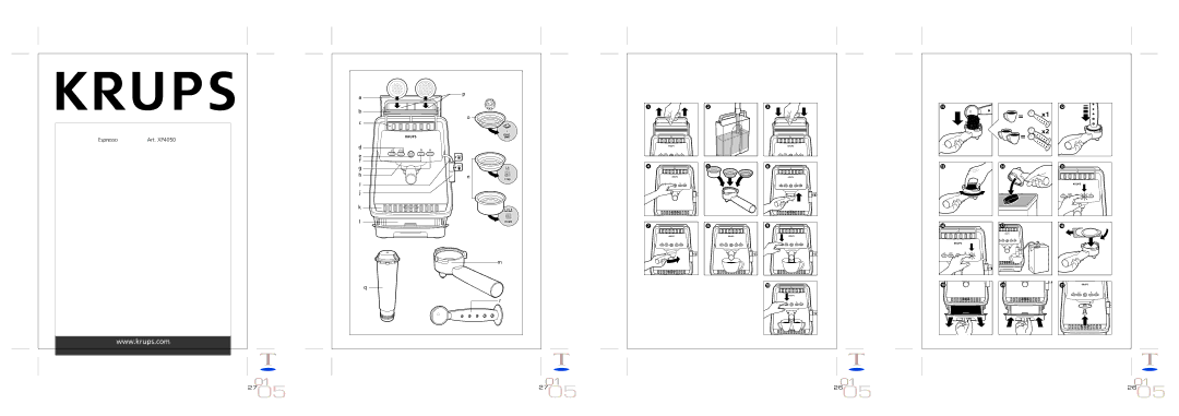 Krups XP4050 manual = x1 = 