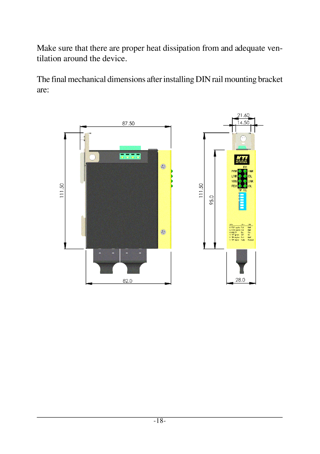 KTI Networks KCD-302 Series manual 