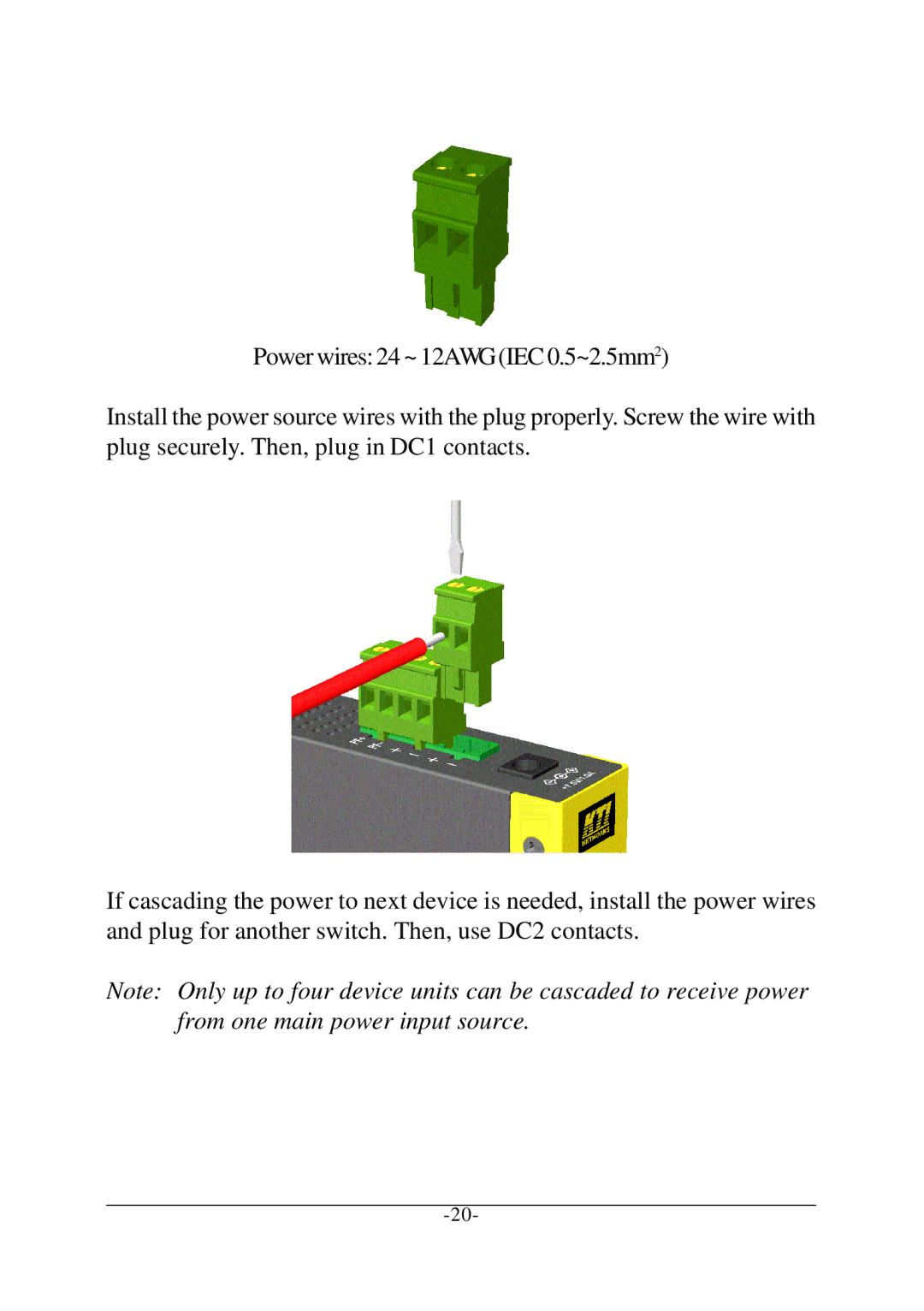 KTI Networks KCD-400 Series manual 