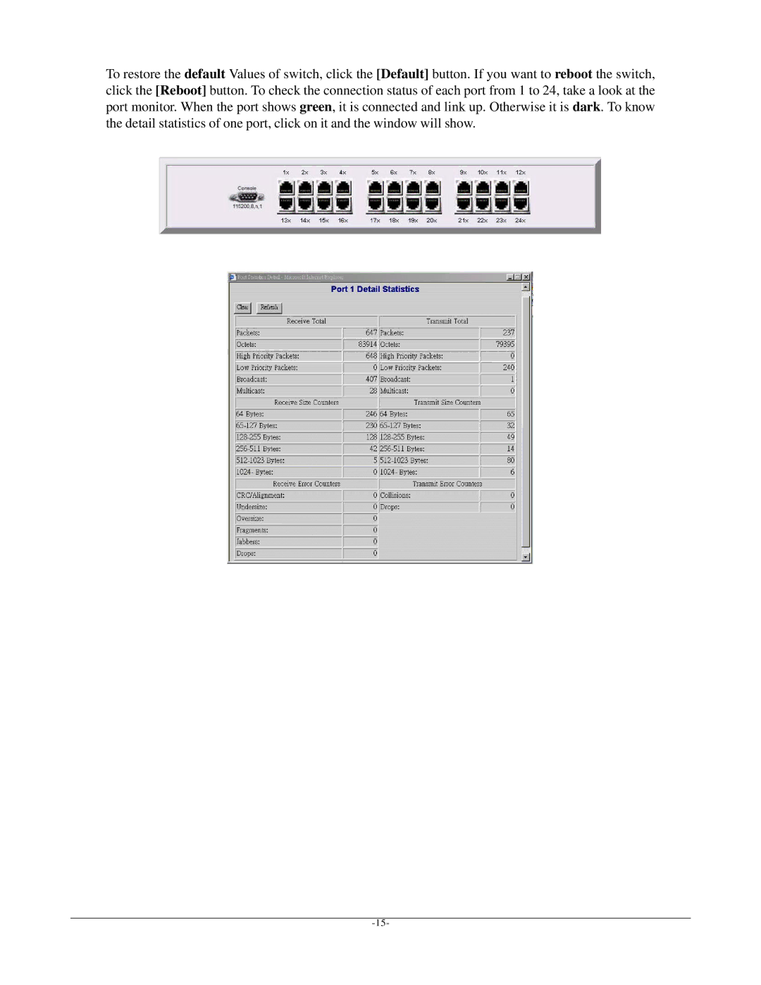 KTI Networks KGS-2401 manual 