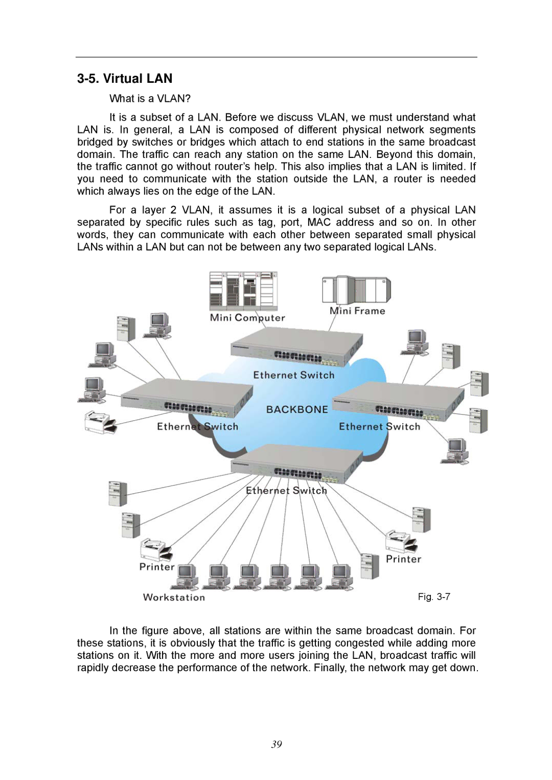 KTI Networks KGS-2404 manual Virtual LAN 