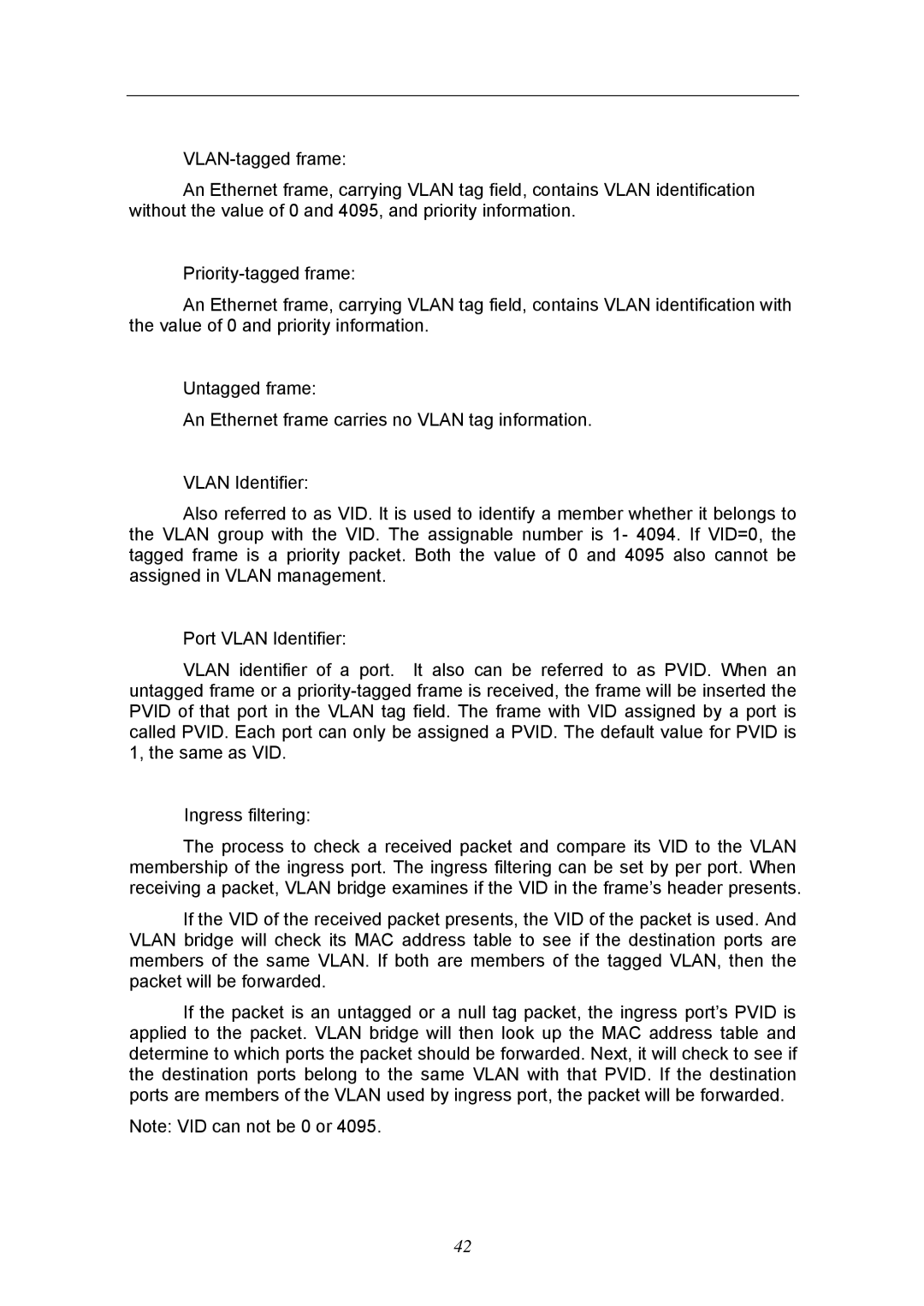 KTI Networks KGS-2404 manual 