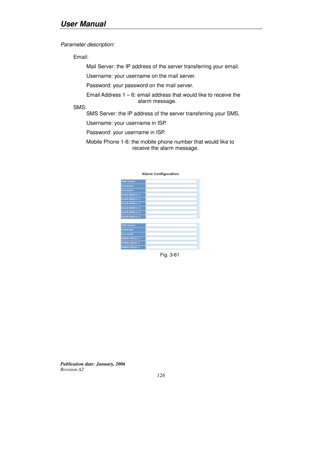 KTI Networks KGS-2416 user manual Sms 