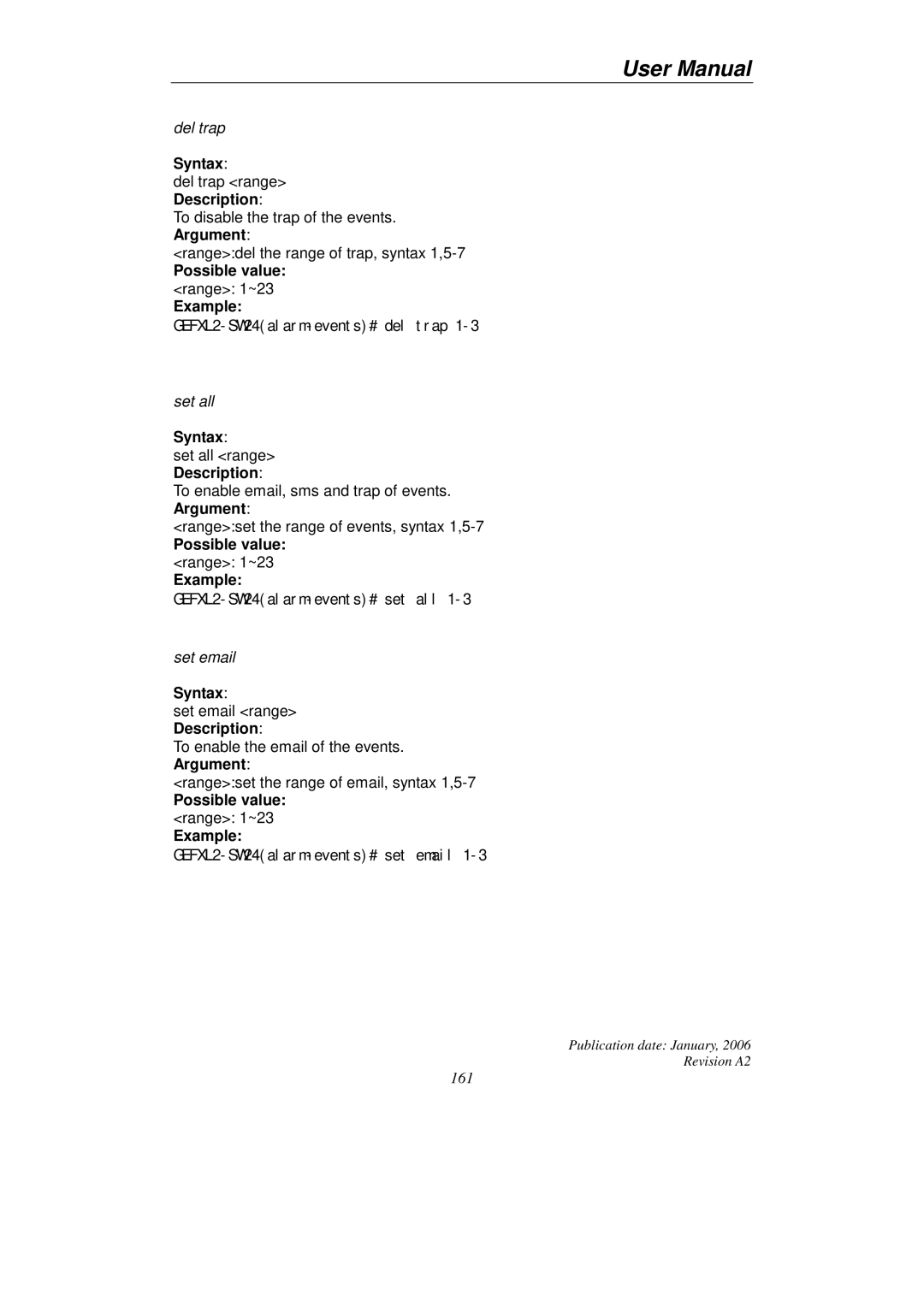 KTI Networks KGS-2416 user manual 161 