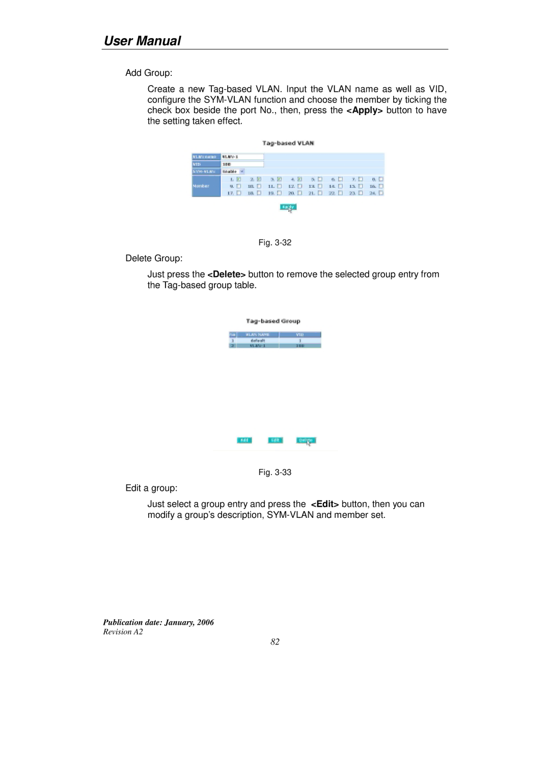 KTI Networks KGS-2416 user manual Publication date January 