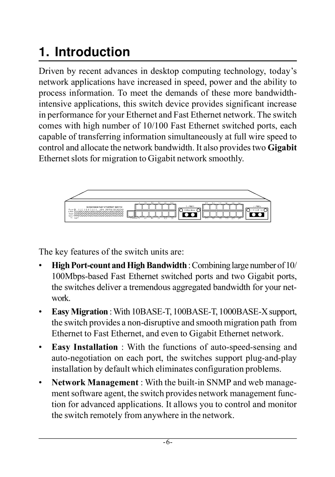 KTI Networks KS-2240 manual Introduction 