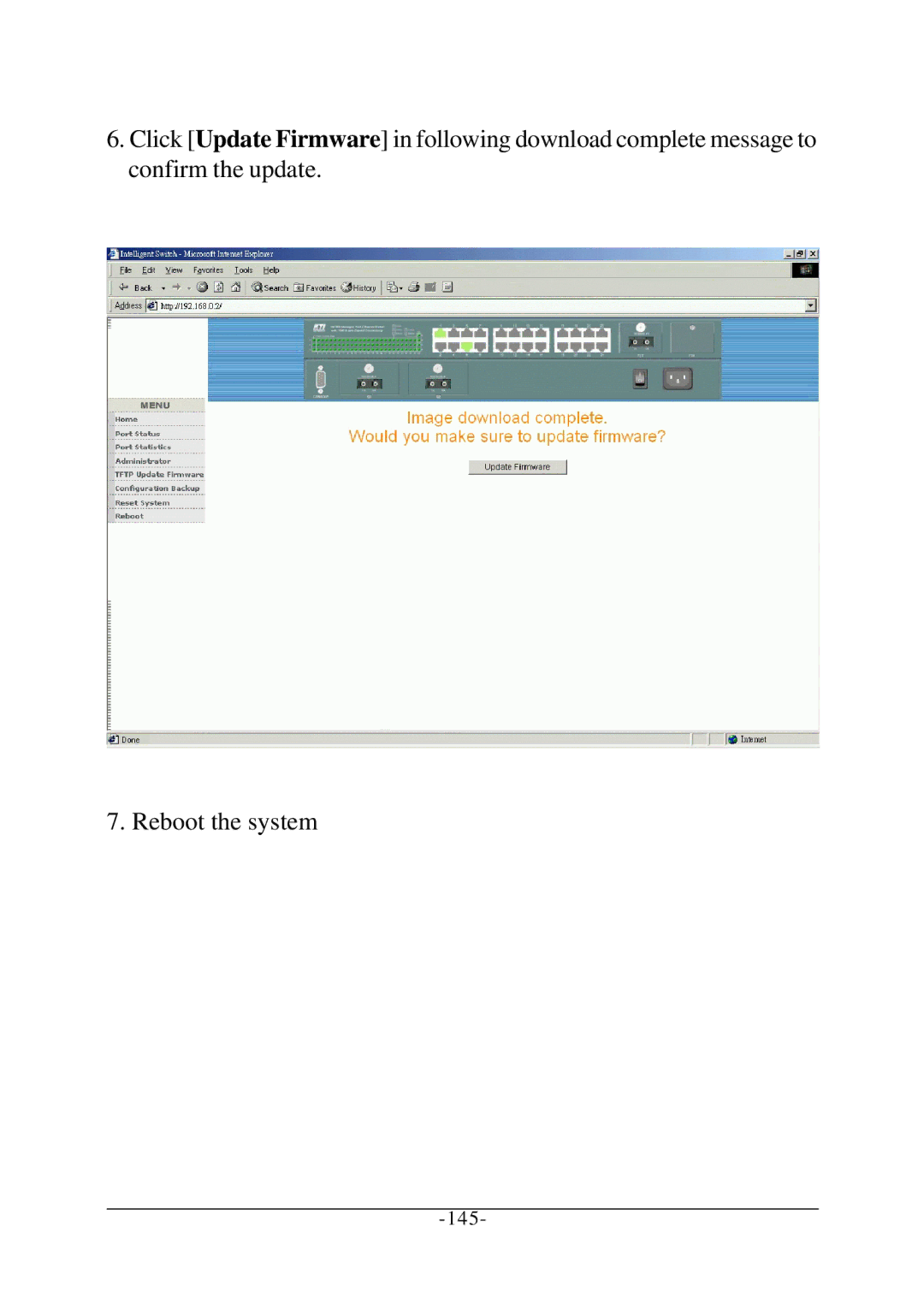 KTI Networks KS-2260 operation manual 145 