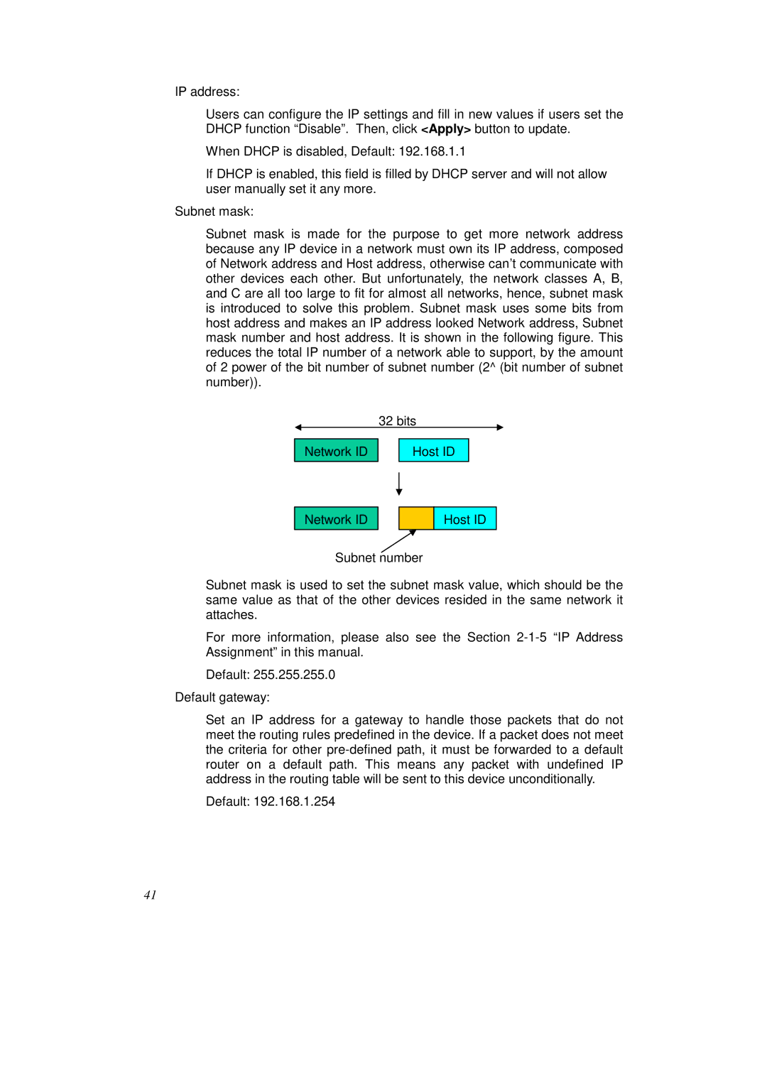 KTI Networks KS-2262 user manual 