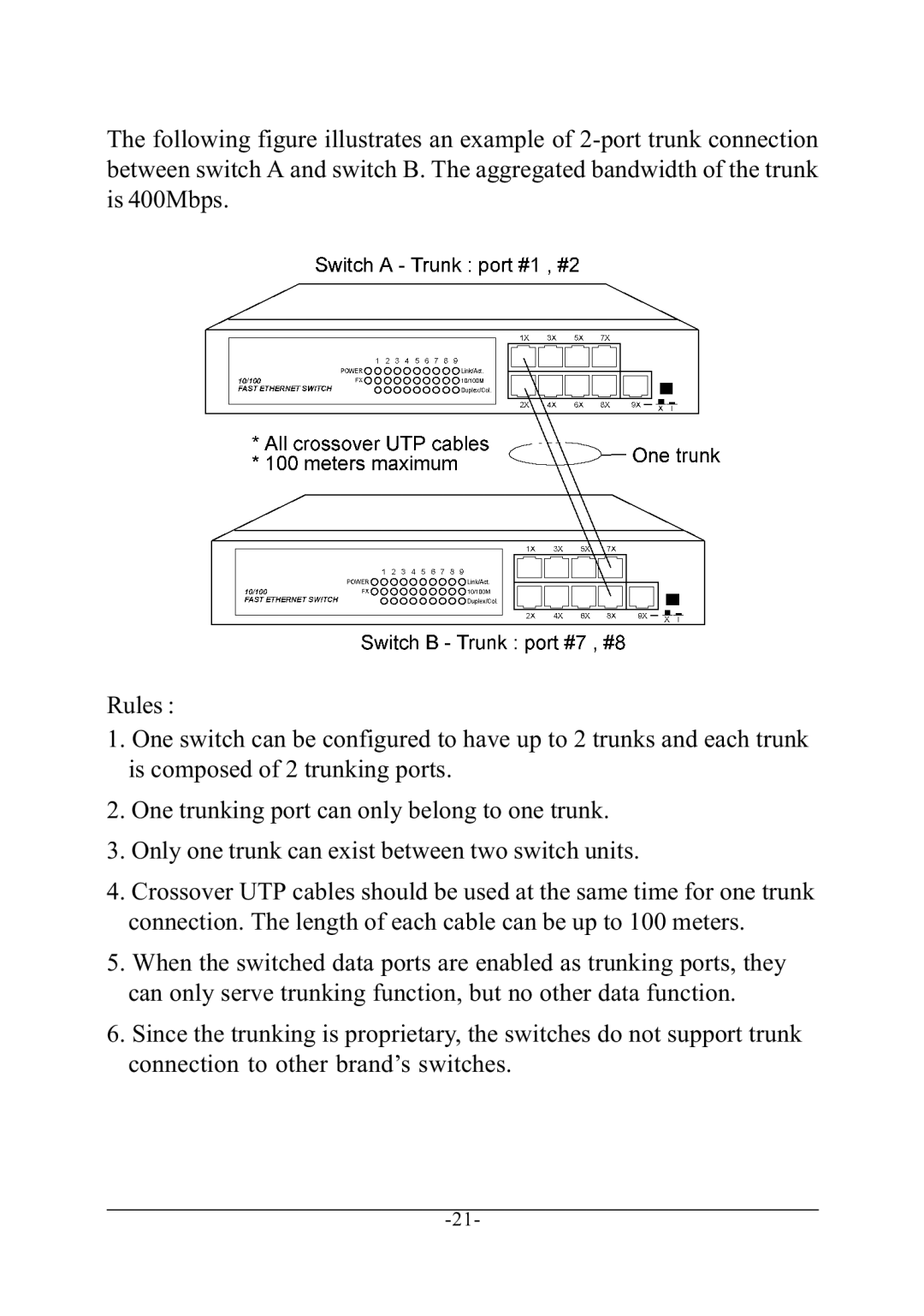 KTI Networks KS-801 manual 