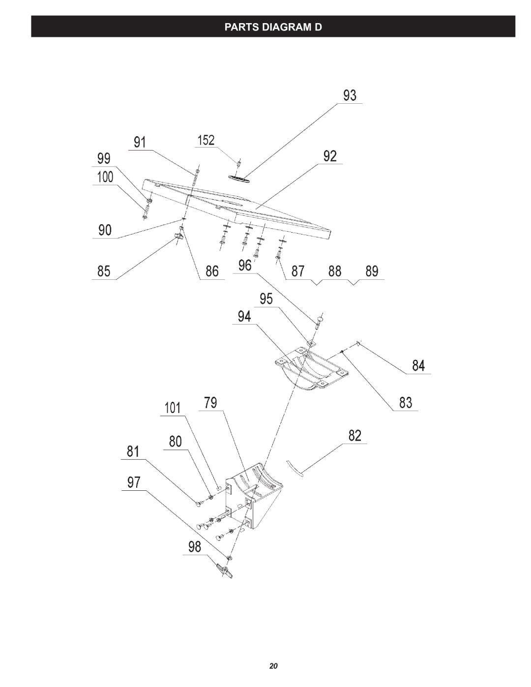 Kuhn Rikon 10-321 owner manual Parts Diagram D 