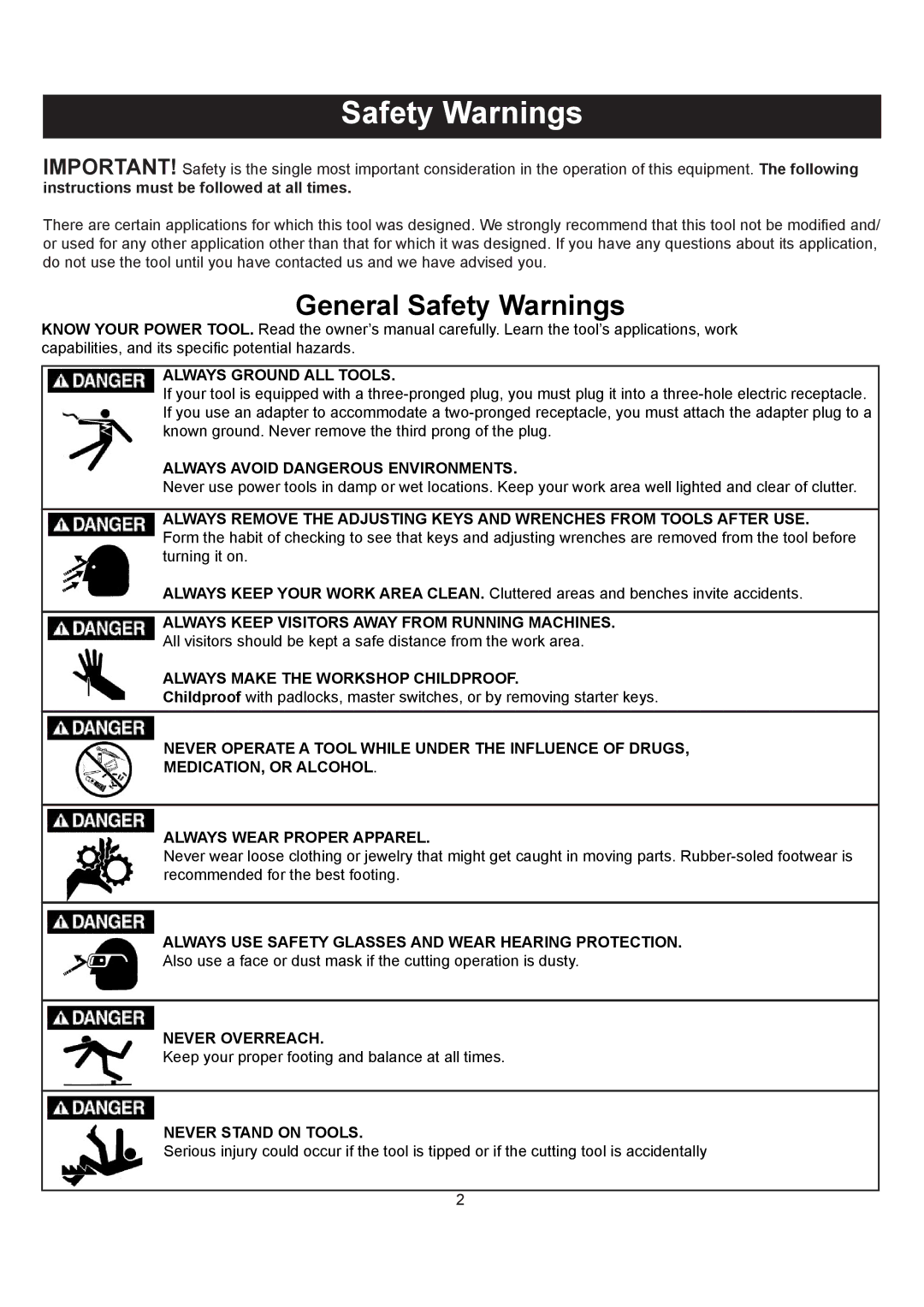 Kuhn Rikon 30-100 owner manual Safety Warnings 