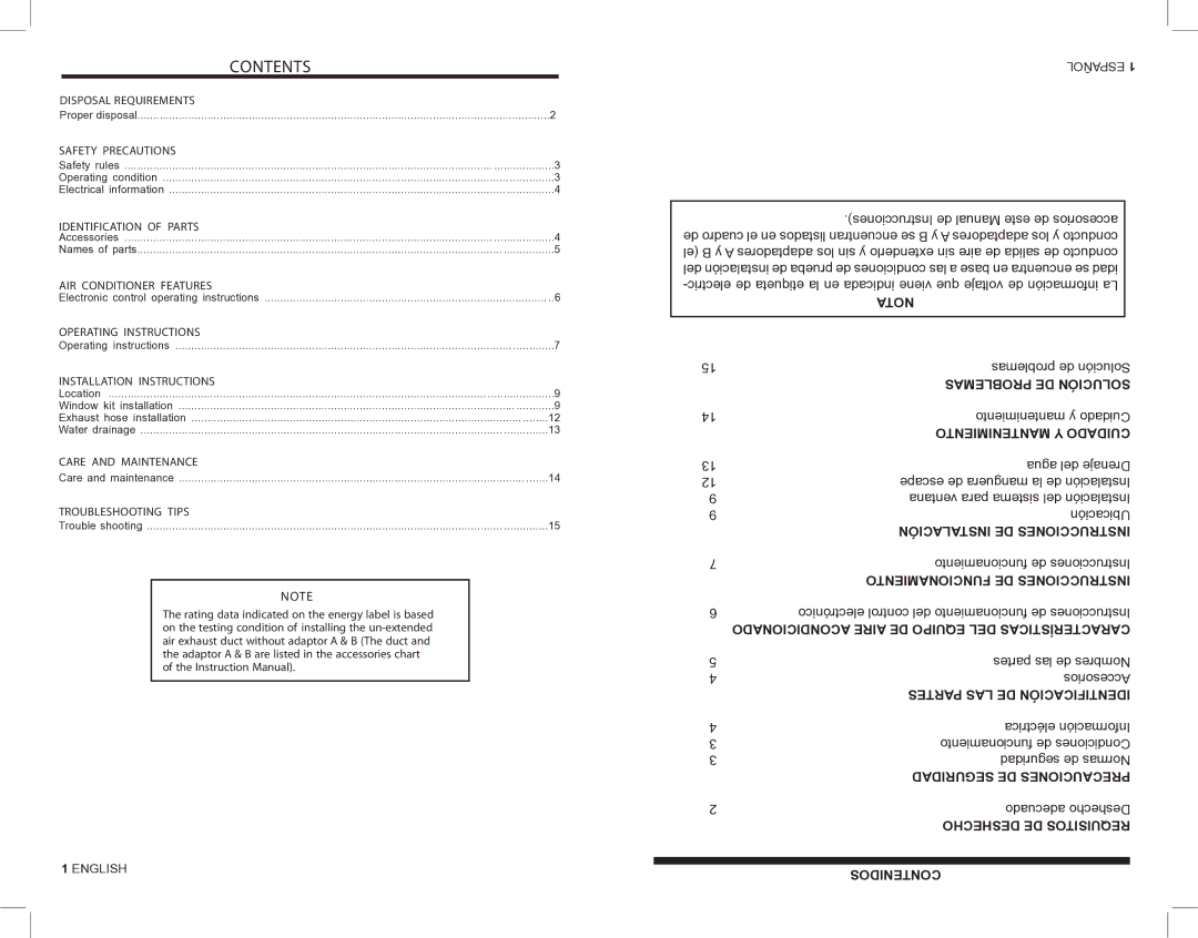 Kul KU32085 manual Contents 