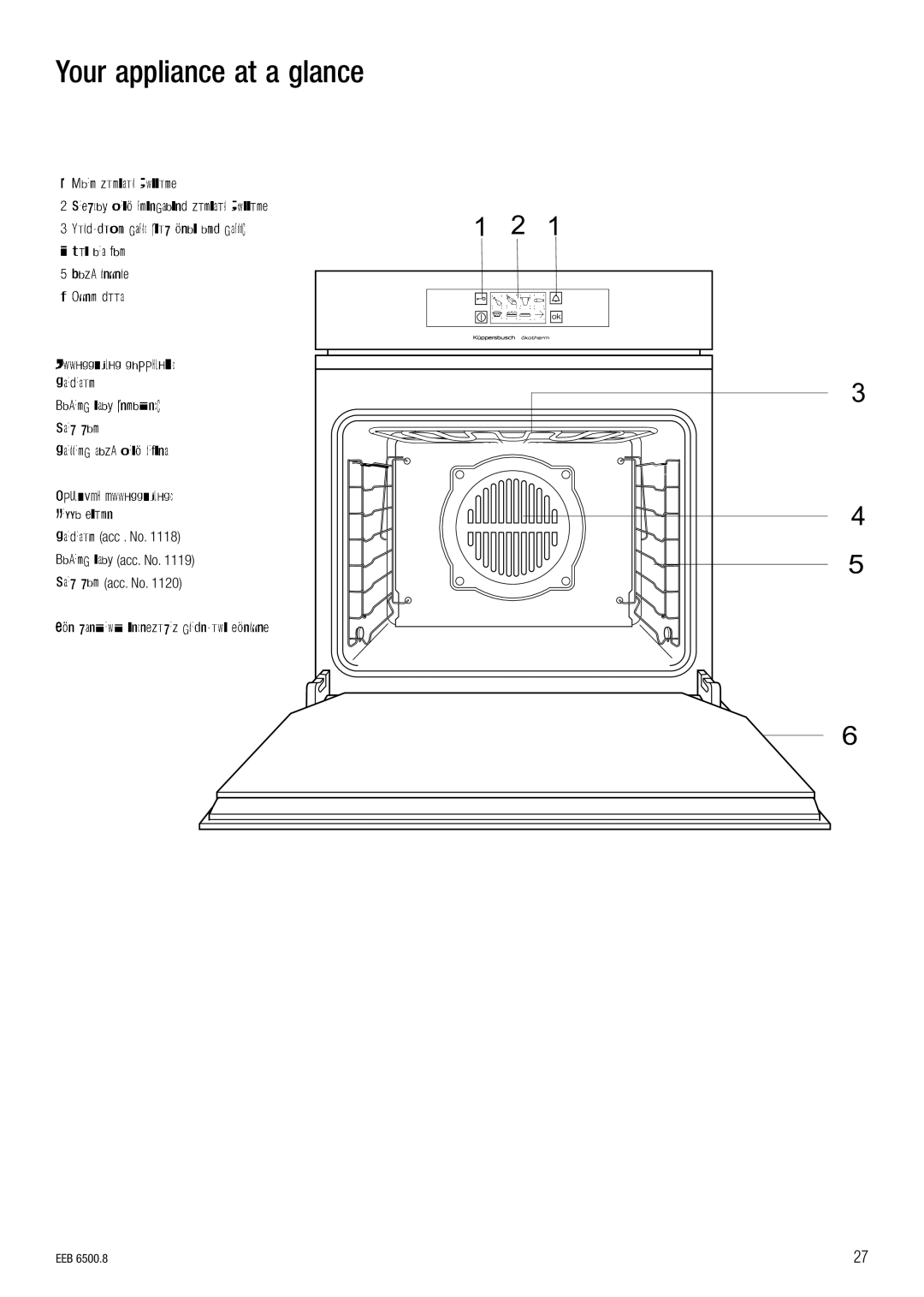 Kuppersbusch USA EEB 6500.8 installation manual Vçìê=~ééäá~åÅÉ=~í=~=Öä~åÅÉ= 