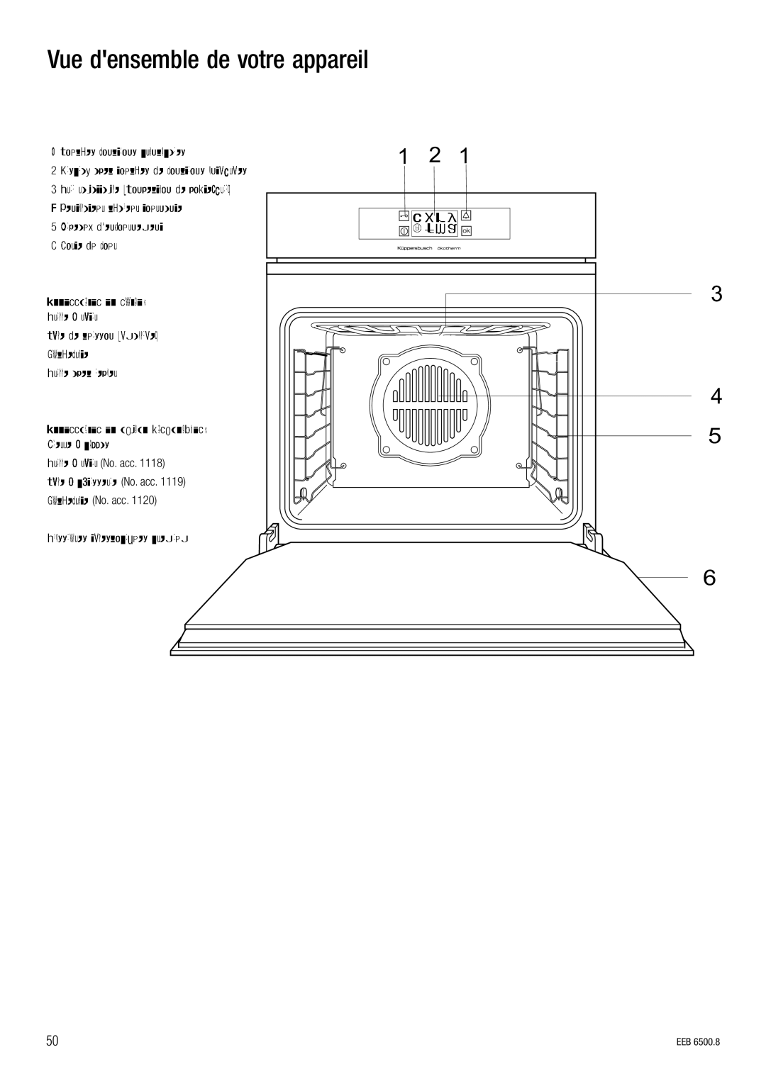 Kuppersbusch USA EEB 6500.8 installation manual SìÉ=ÇDÉåëÉãÄäÉ=ÇÉ=îçíêÉ=~éé~êÉáä= 