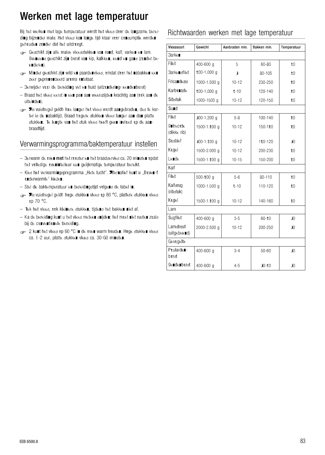 Kuppersbusch USA EEB 6500.8 installation manual TÉêâÉå=ãÉí=ä~ÖÉ=íÉãéÉê~íììê 