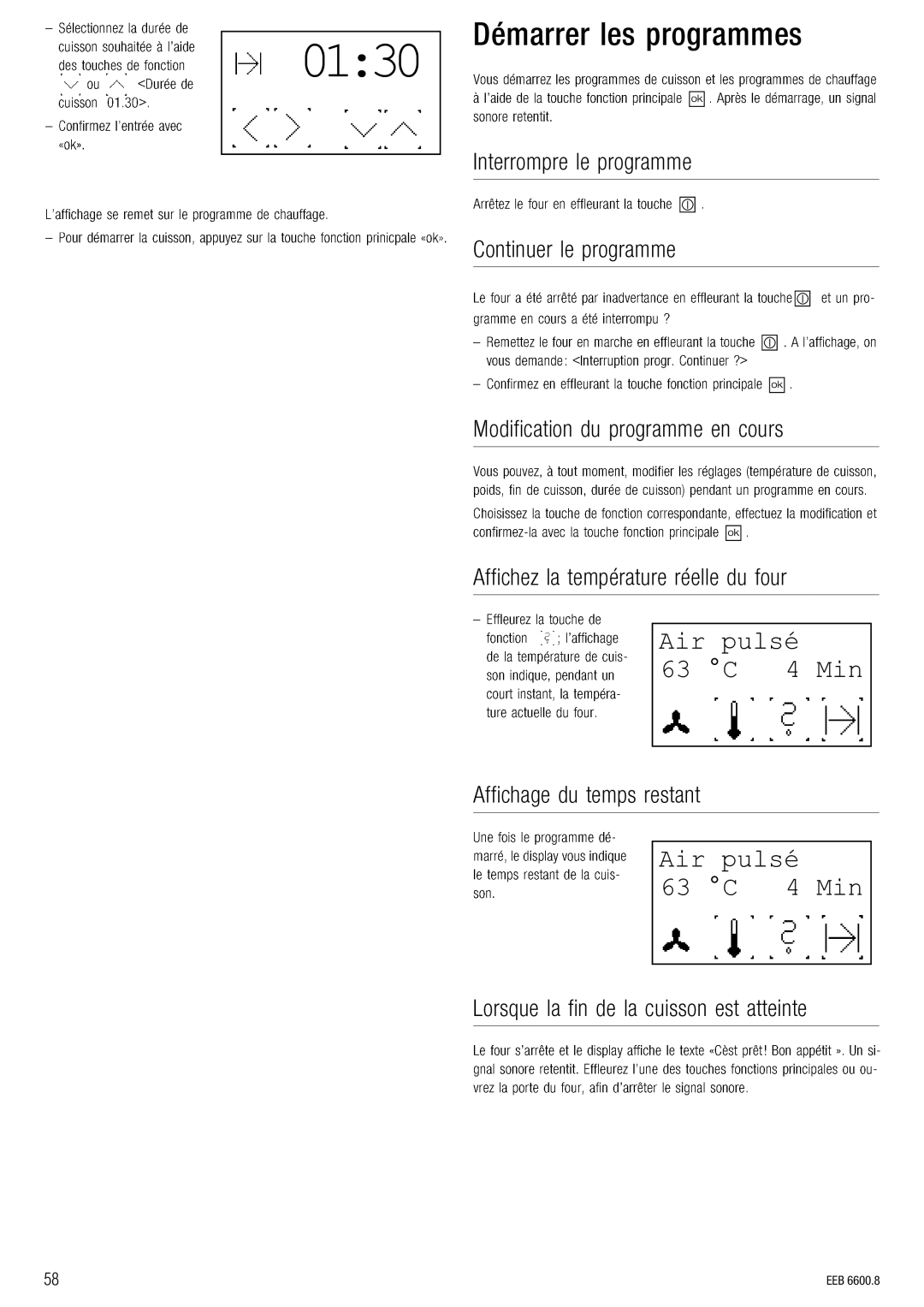 Kuppersbusch USA EEB 6600.8 installation manual ¨ã~êêÉê=äÉë=éêçÖê~ããÉë 