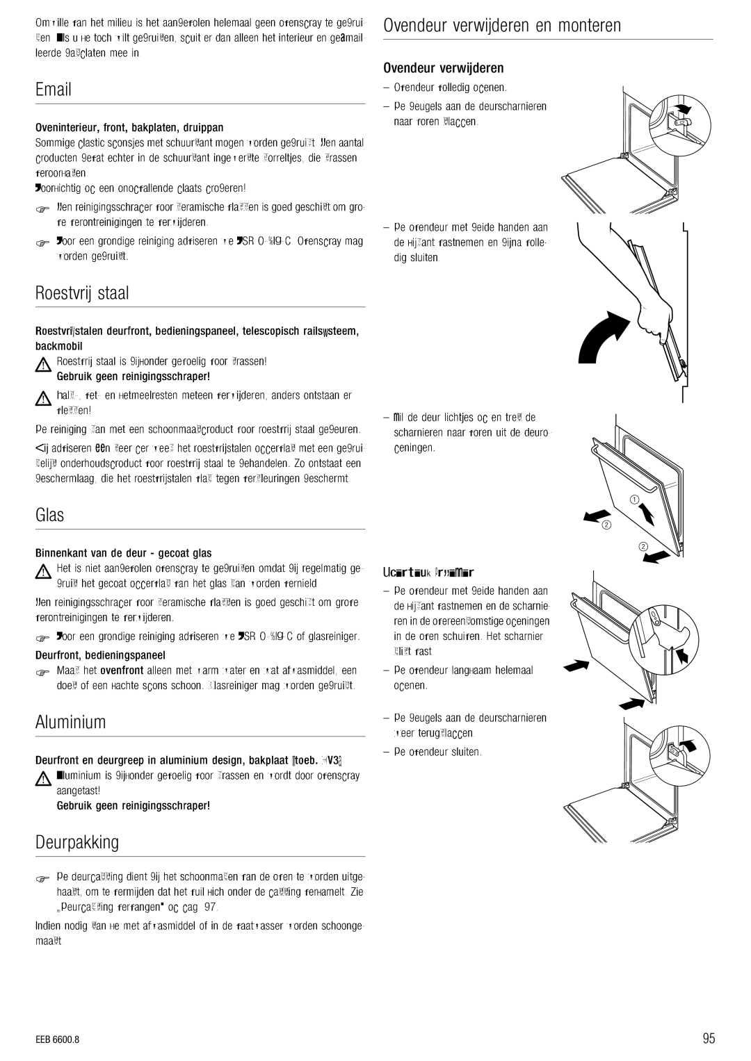 Kuppersbusch USA EEB 6600.8 installation manual LîÉåÇÉìê=îÉêïáàÇÉêÉå=Éå=ãçåíÉêÉå 