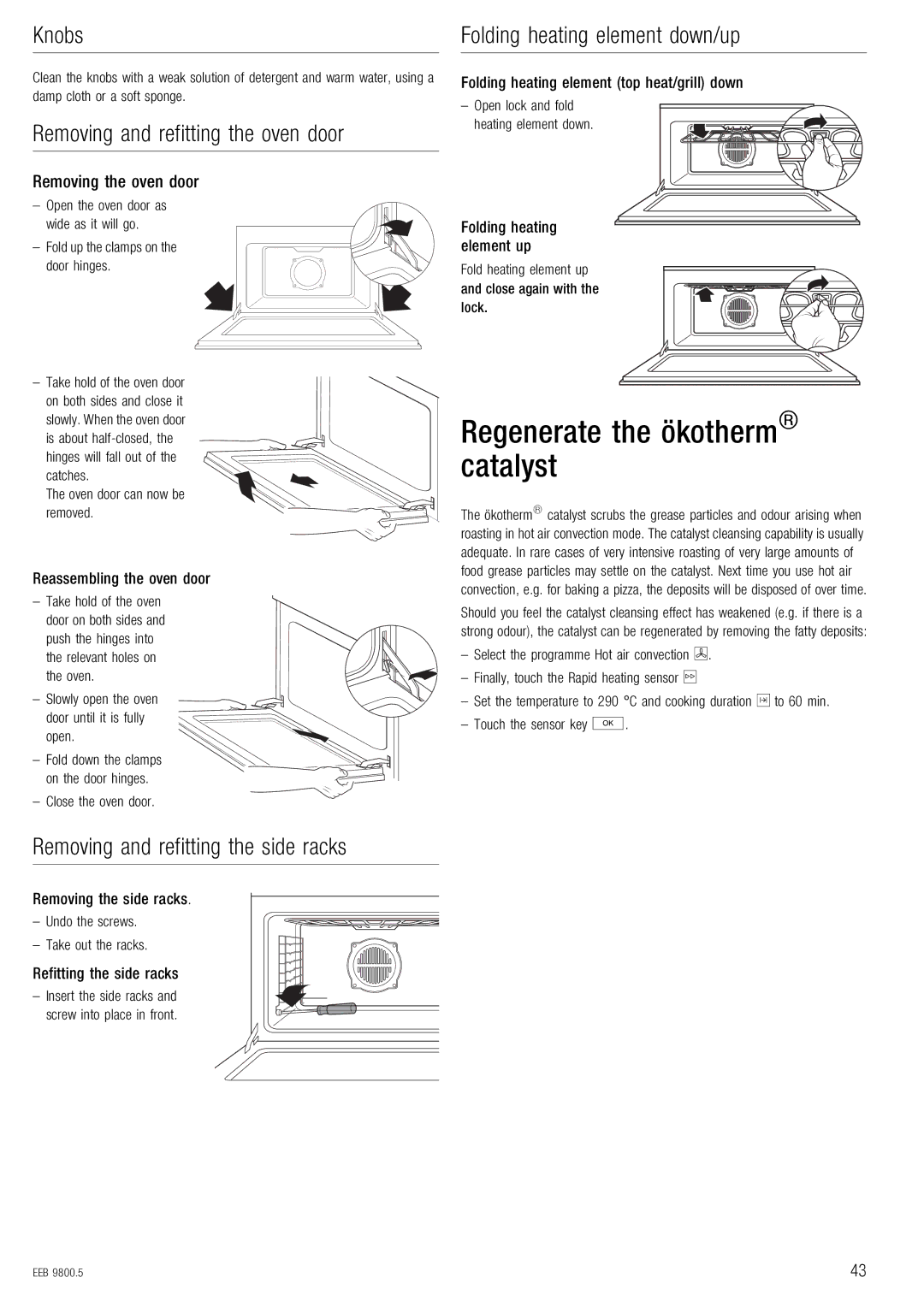 Kuppersbusch USA EEB 9800.5 HåçÄë, OÉÖÉåÉê~íÉ=íÜÉ=∏âçíÜÉêã∆= Å~í~äóëí, OÉãçîáåÖ=~åÇ=êÉÑáííáåÖ=íÜÉ=çîÉå=Çççê 