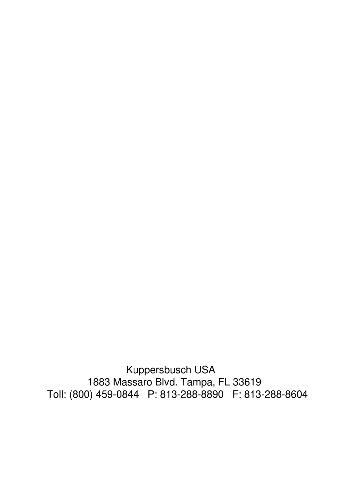 Kuppersbusch USA EKI 807.2, EKI 607.2, EKI 848.0 installation instructions 