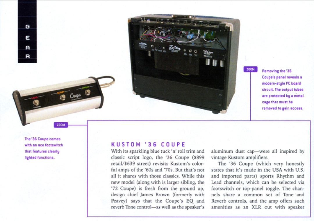 Kustom Amplifier/Speaker manual 