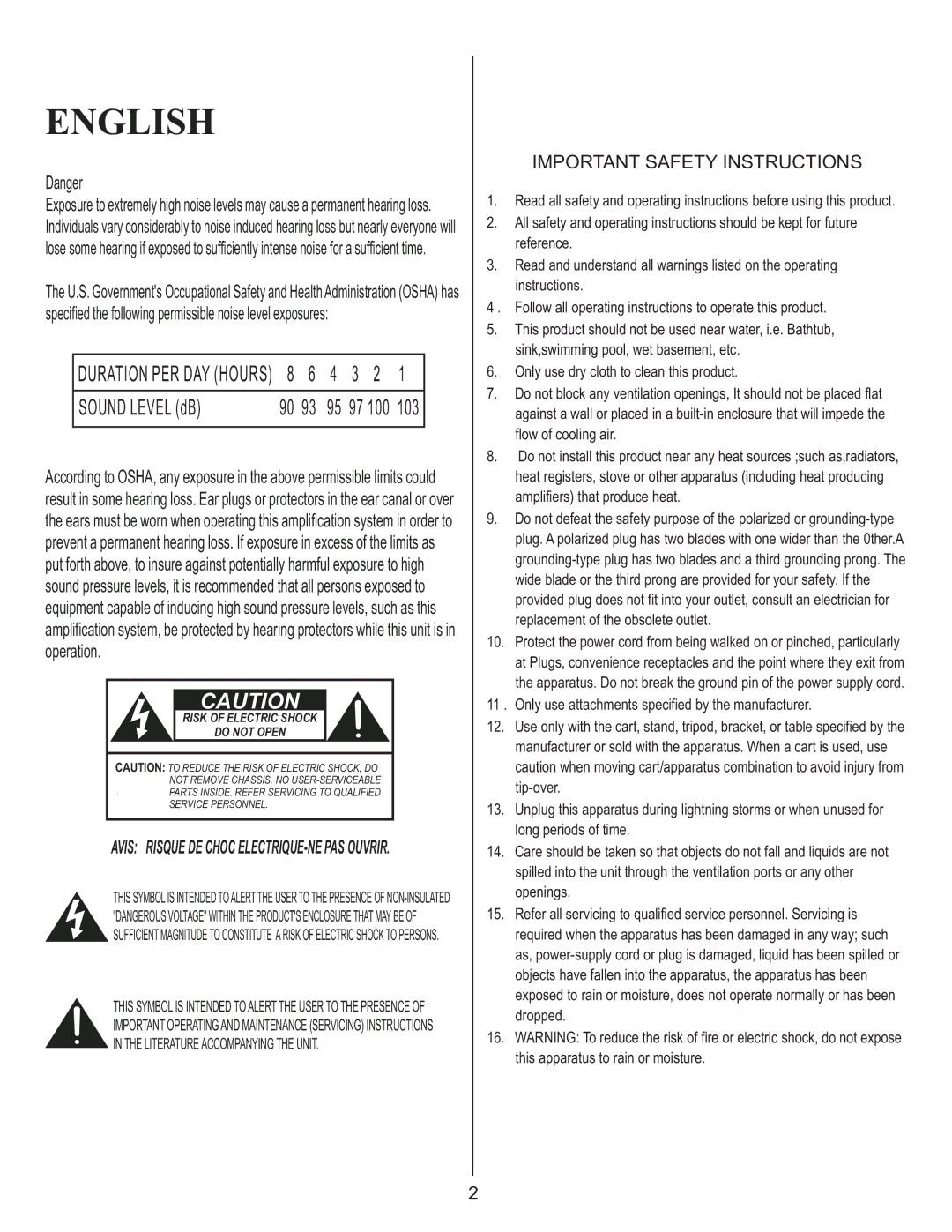 Kustom WAV 212 owner manual English 