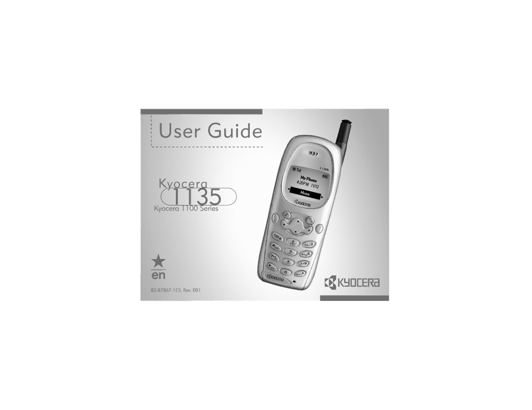 Kyocera 1100 Series manual 