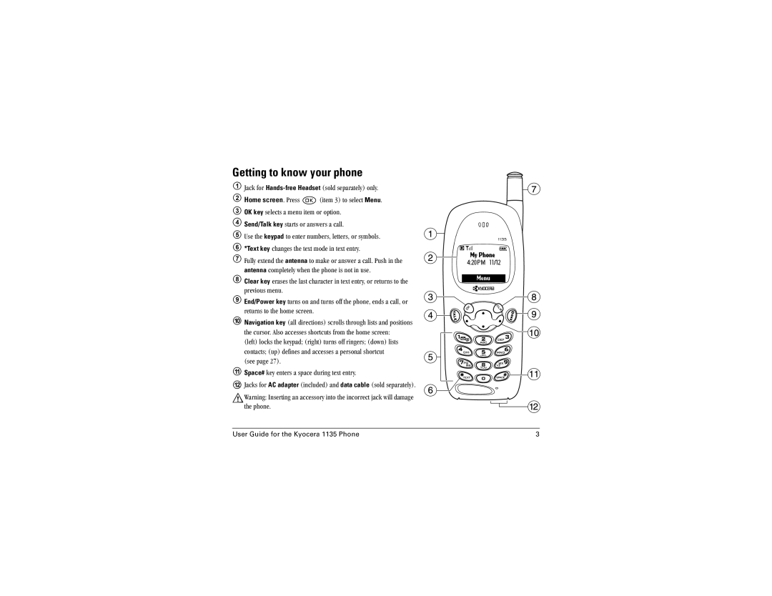 Kyocera 1100 Series manual DÉííáåÖ=íç=âåçï=óçìê=éÜçåÉ, ÍÜÉ=éÜçåÉK 