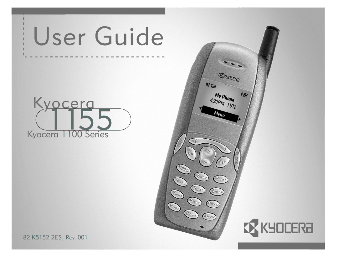 Kyocera 1155 manual 